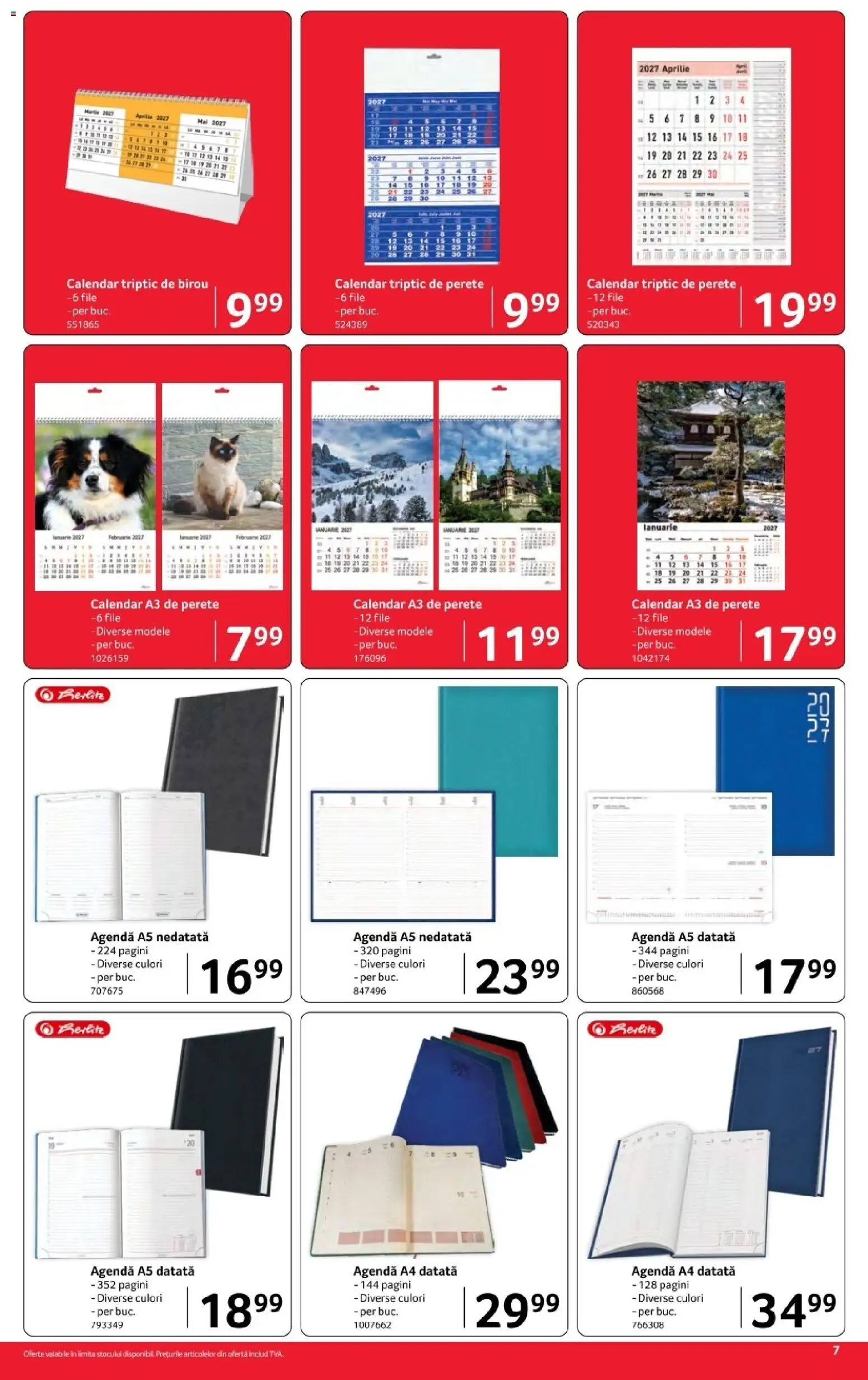 Noul catalog Selgros – valabil de la 30.10.2026 | Pagină: 7 | Produse: Birou