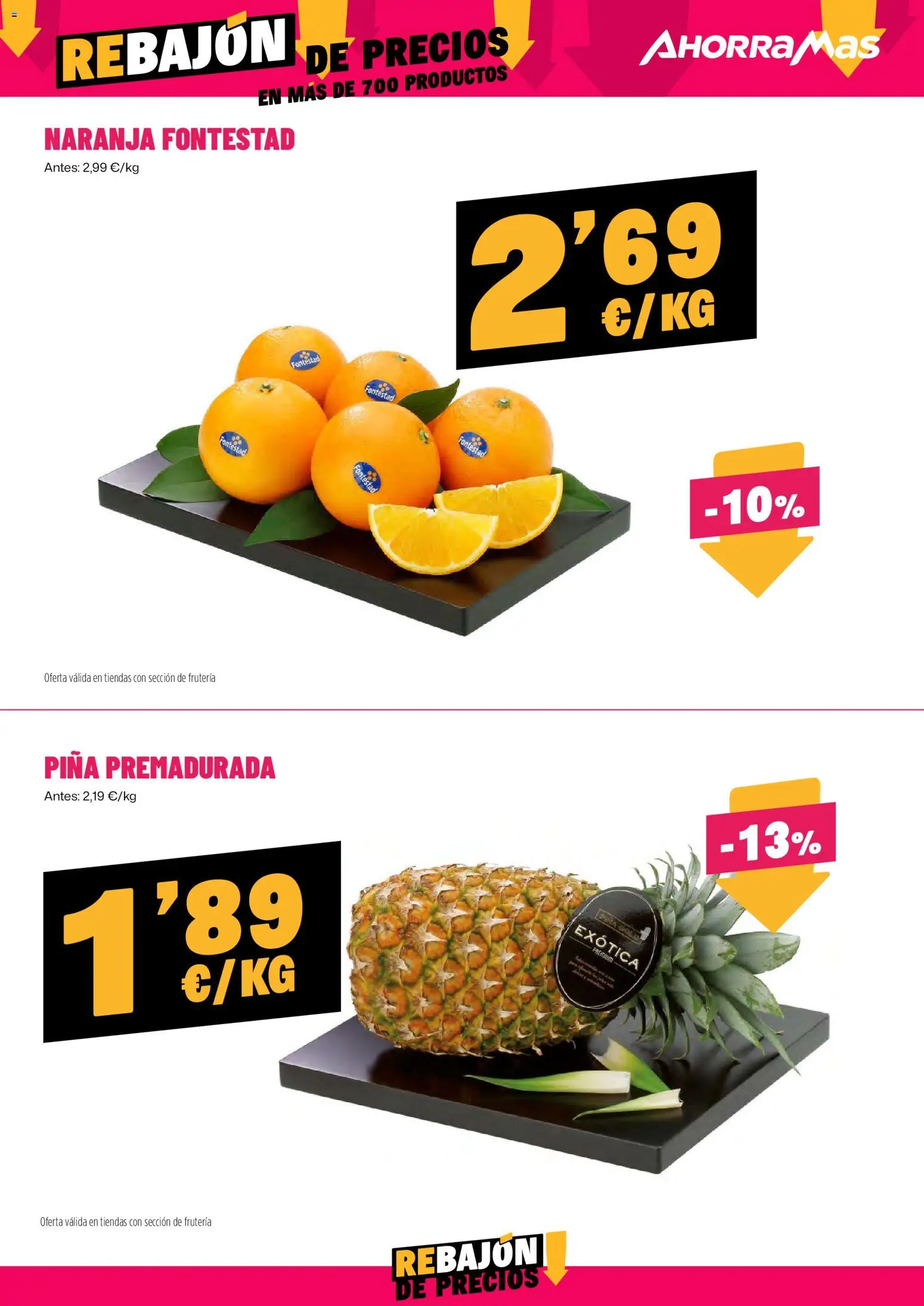 AhorraMas folleto │ válido desde el 16.04.2026 | Página: 3 | Productos: Piña