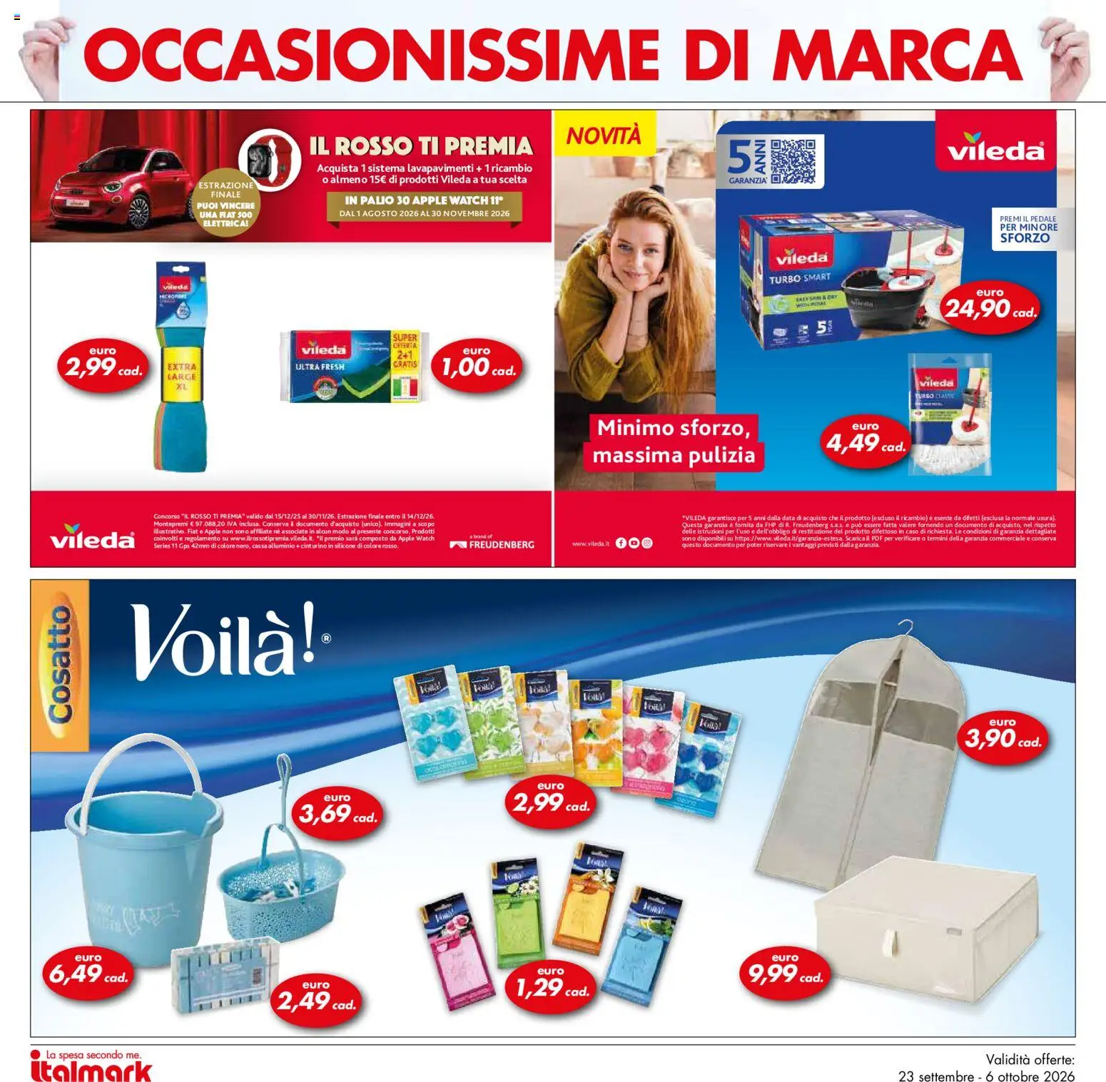 Volantino Italmark del 23/09/2026 | Pagina: 16