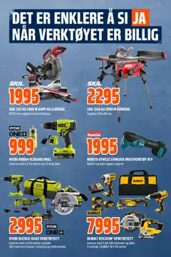 Forhåndsvisning av Obs Bygg kundeavis gyldig fra 24.05.2026 | Side: 20 | Produkter: Drill, Dartpilar, Batteri, Disque dur externe