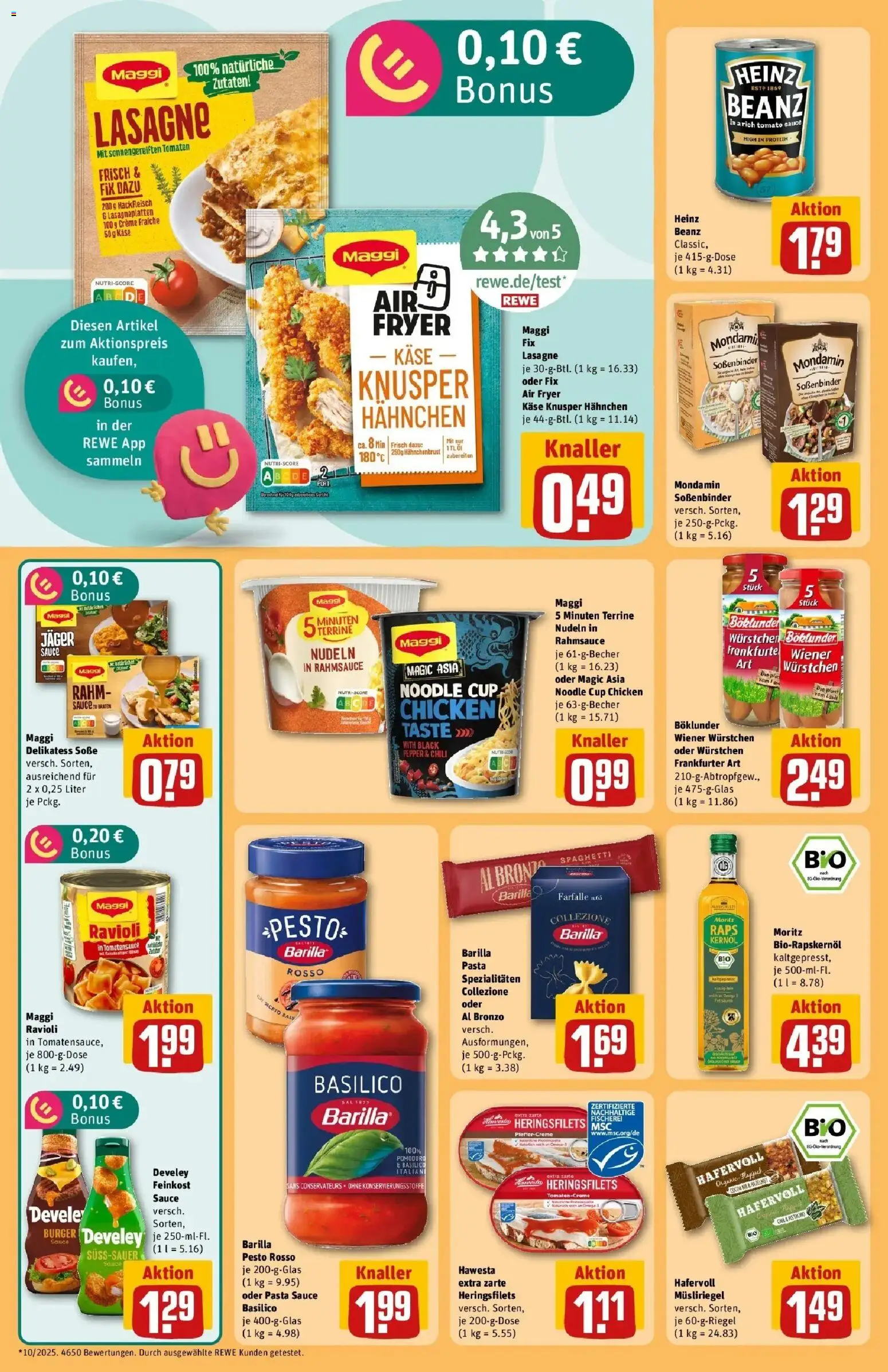 REWE Prospekt ab 10.08.2026 zum Blättern » Angebote | Seite: 22 | Produkte: Wiener wurstchen, Spezialitäten, Barilla pesto, Tomaten