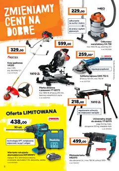 Pogląd oferty "Bricoman gazetka" - ważna od 25.05.2026 | Strona: 8 | Produkty: Młotowiertarka, Waga, Odkurzacz, Szlifierka