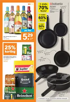 Nero pannen, 100% PFAS-vrij, Verkrijgbaar in verschillende varianten op=op, Adviesprijzen per stuk van 29.00-45.00 - Voorbeeld van een folder van Albert Heijn, geldig van 04.05.2026 | Pagina: 14 | Producten: Livre pour enfants, Kan, Dijoni mustár, Fles