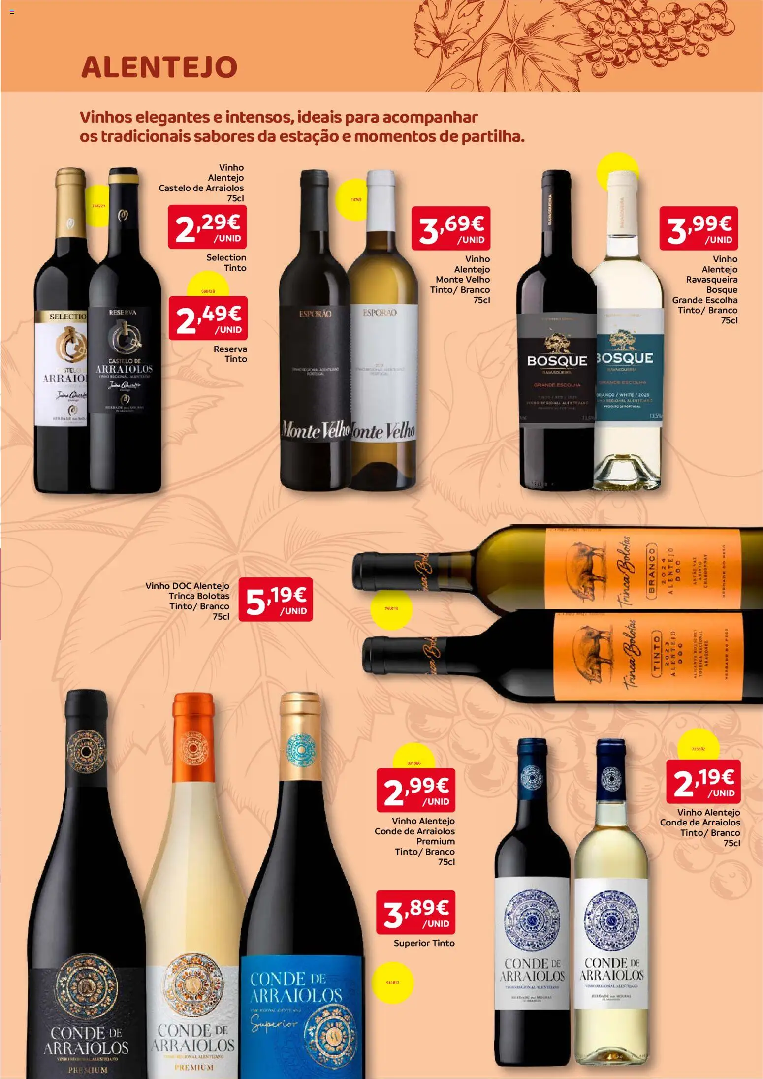 Amanhecer folheto │ válido de 17/09/2026 | Página: 3 | Produtos: Vinho, Vinho tinto