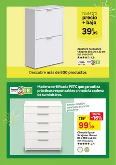 Vista previa Leroy Merlin catálogo válido desde el 23/06/2026 | Página: 111 | Productos: Zapatero
