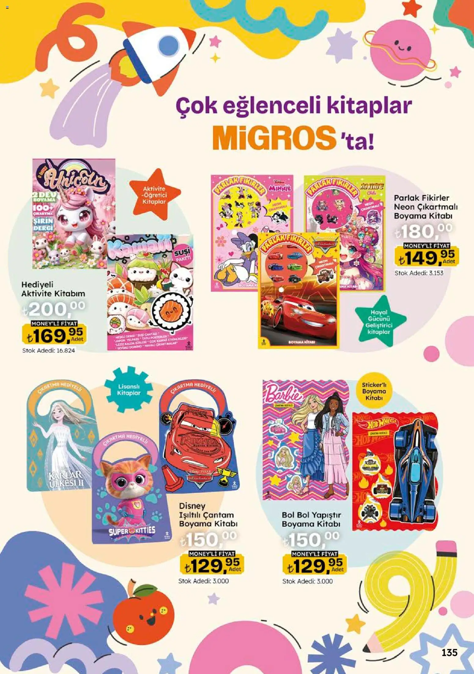Migros Katalog - 5M Migroskop Dijital - 05 Ekim 2026 tarihinden itibaren geçerlidir | Sayfa: 135 | Ürünler: Kitaplar