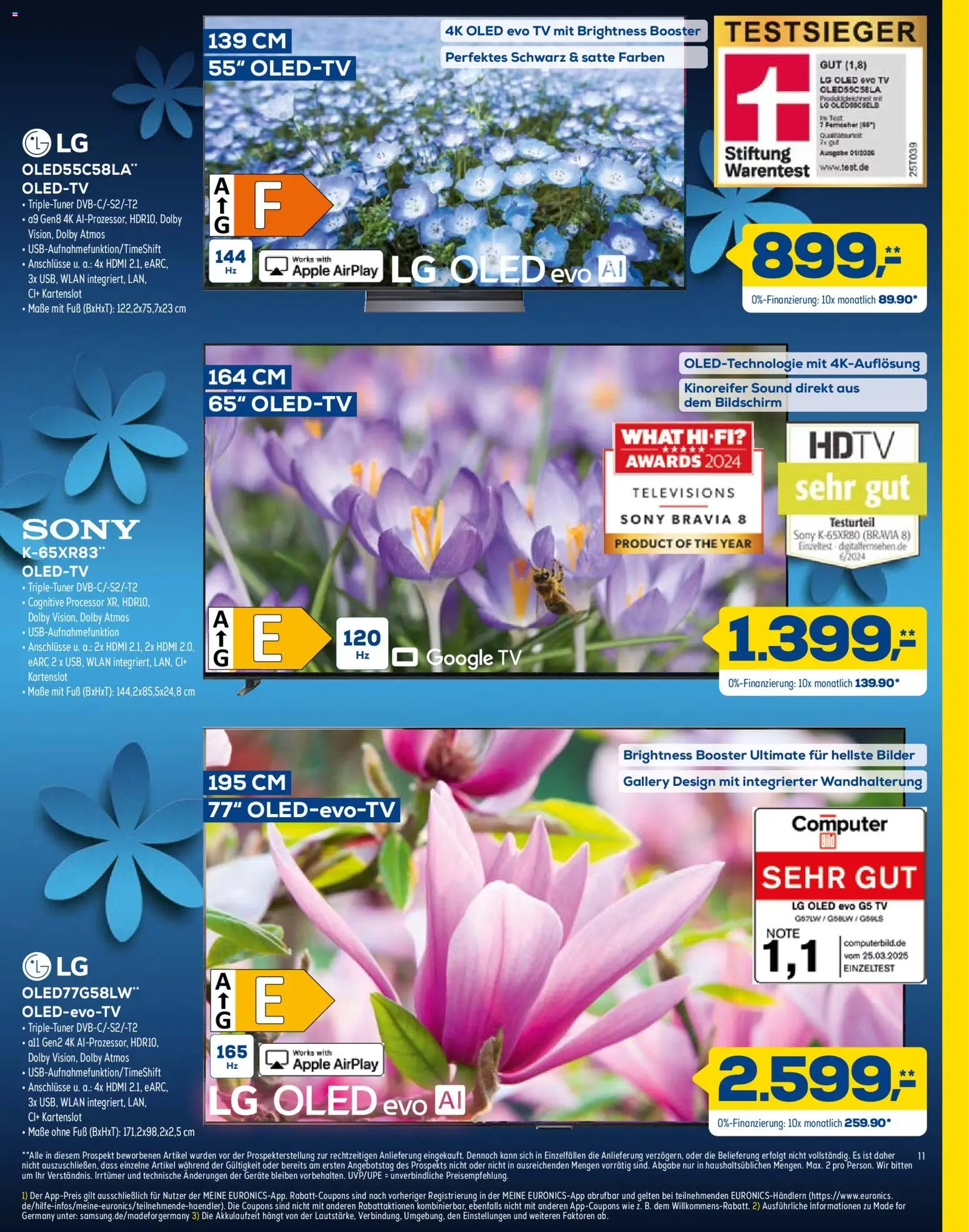 Euronics Prospekt 	 – gültig ab 02.05.2026 | Seite: 11 | Produkte: Hifi, LG, Bilder, Bildschirm