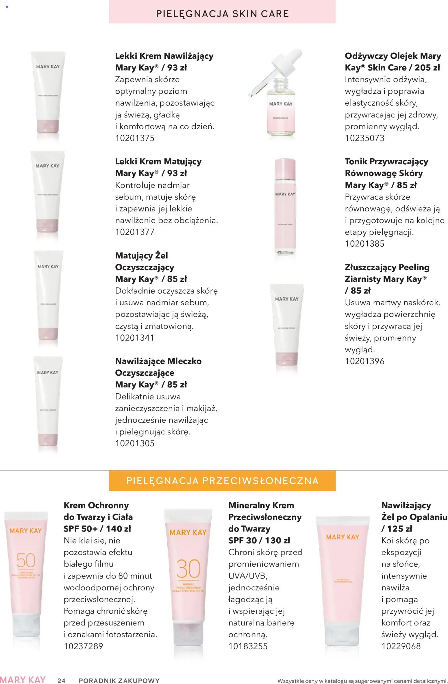 Mary Kay Katalog od 15.07.2026 | Strona: 24 | Produkty: Peeling, Krem, Tonik