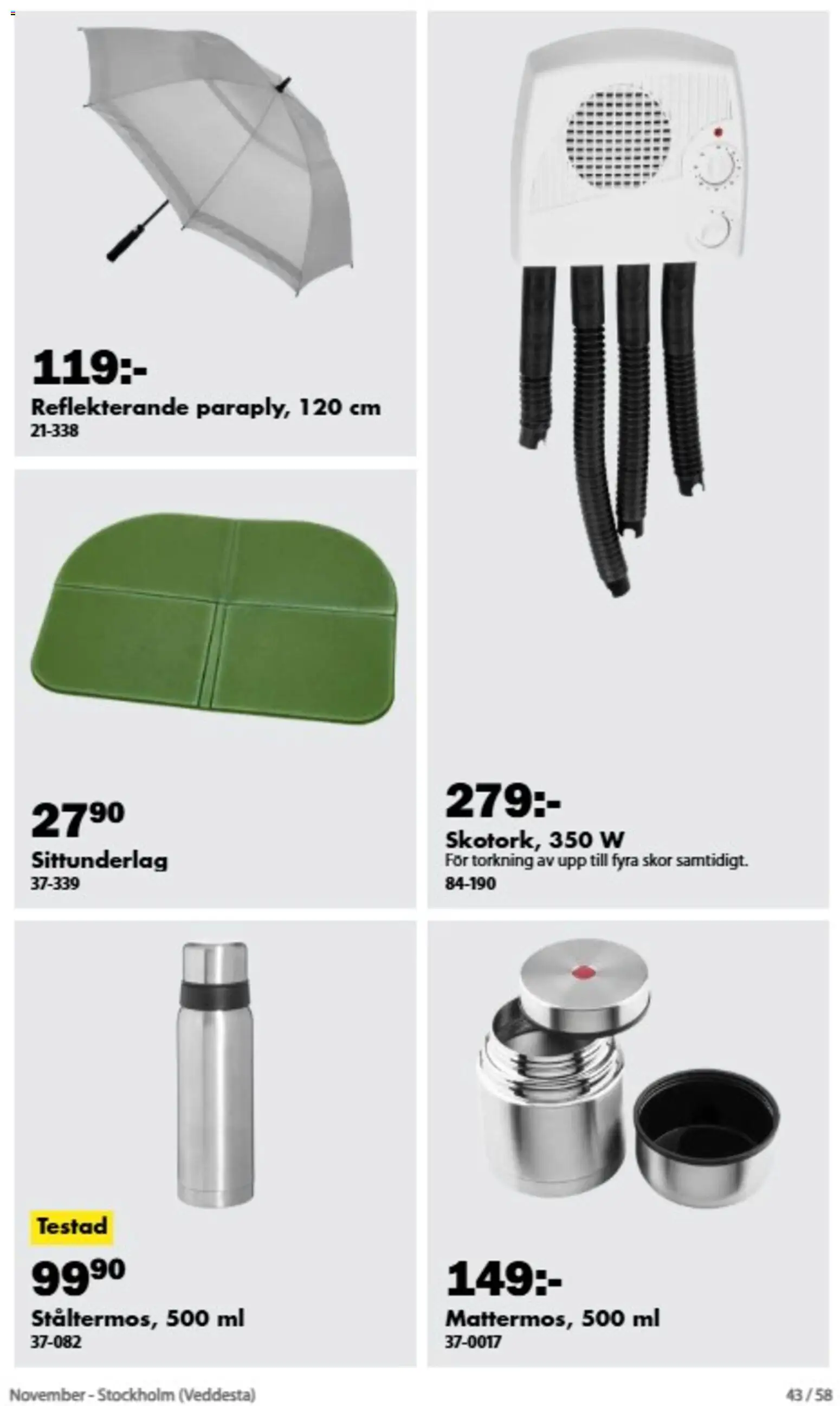 Biltema reklamblad aktuell från 23/10/2026 | Sida: 44