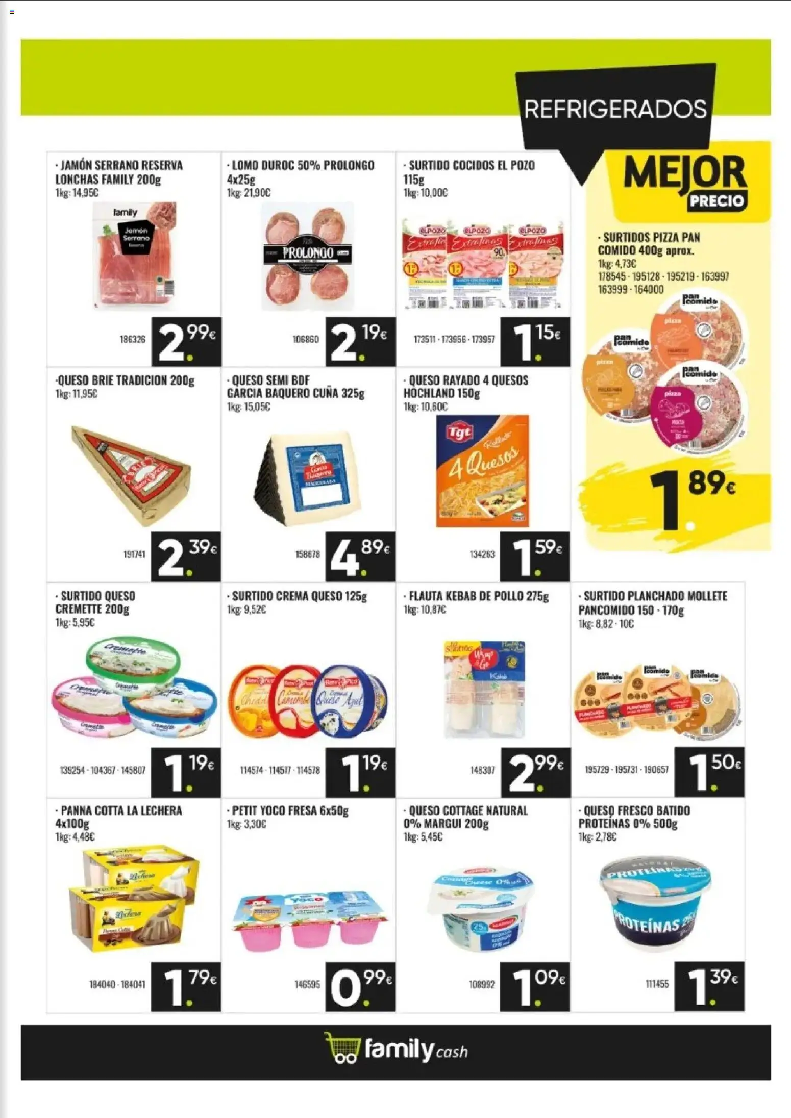 Family Cash folleto │ válido desde el 12/10/2026 | Página: 5 | Productos: Pizza, Queso cottage, Pollo, Cuna