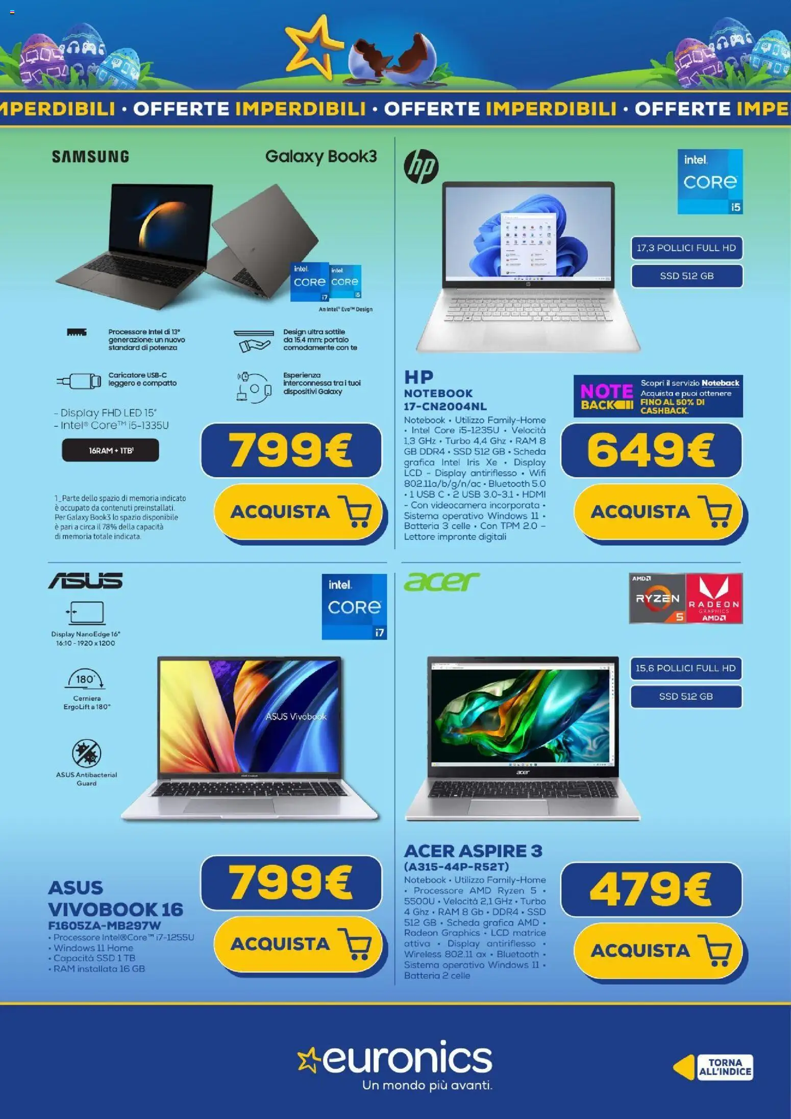 Volantino Euronics del 15/10/2026 | Pagina: 9