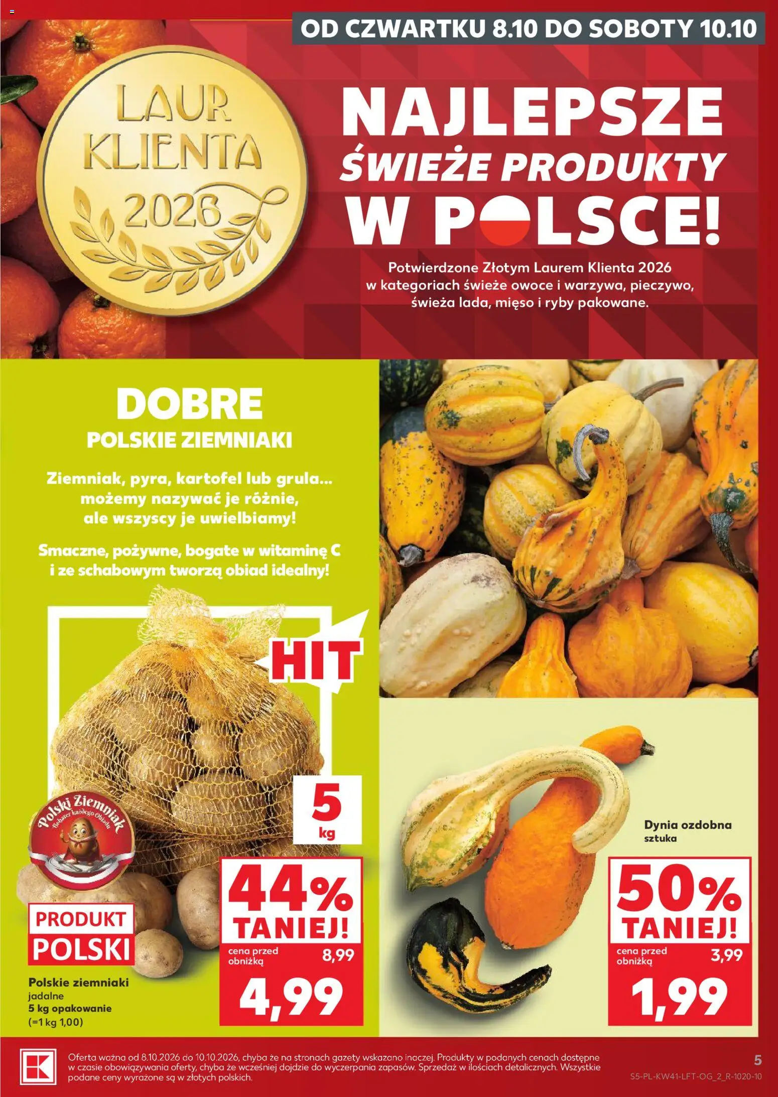 Kaufland gazetka od 08.10.2026 | Strona: 5