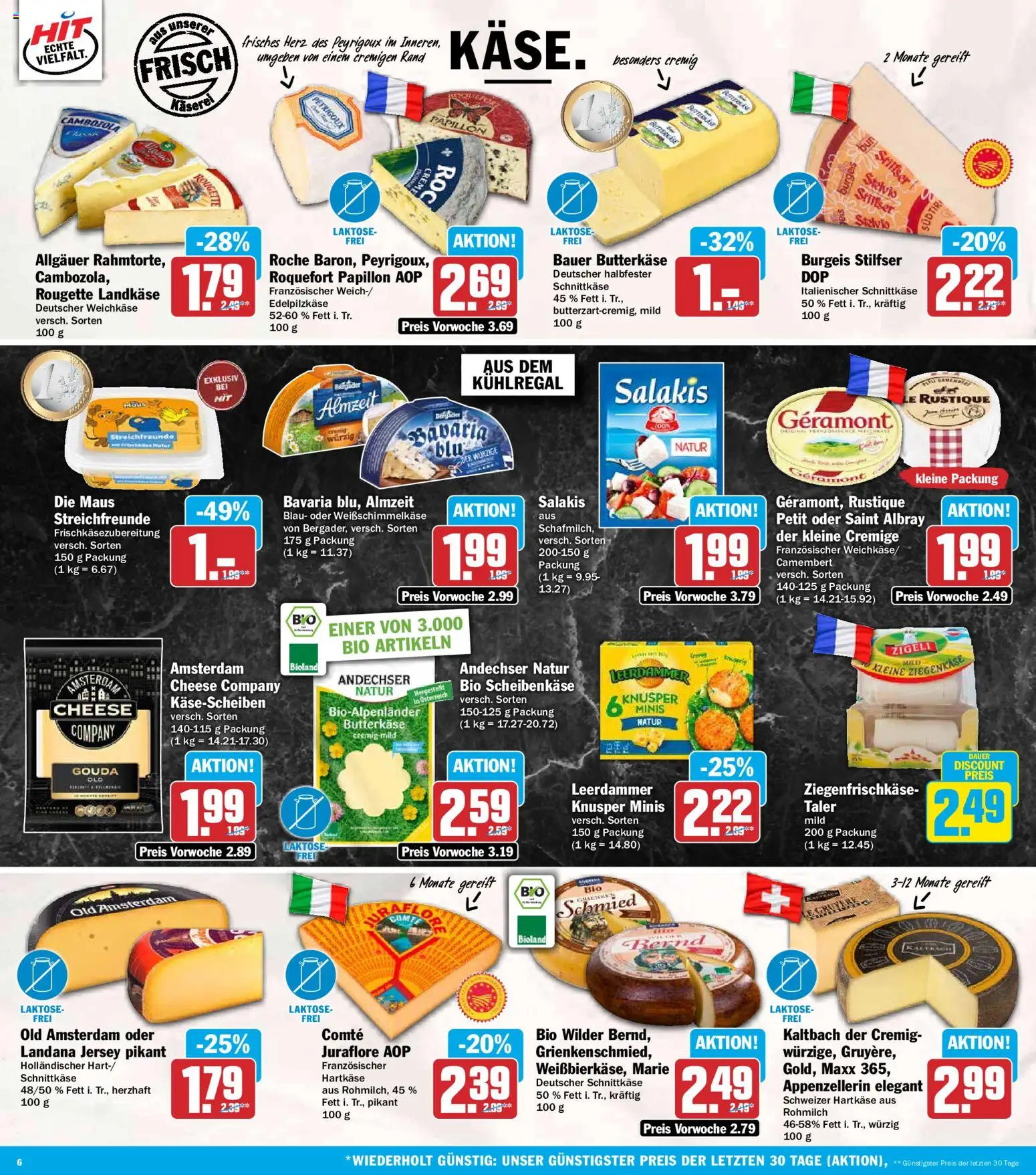 HIT Prospekt – gültig ab 19.10.2026 | Seite: 6 | Produkte: Geramont, Creme, Salakis, Maus