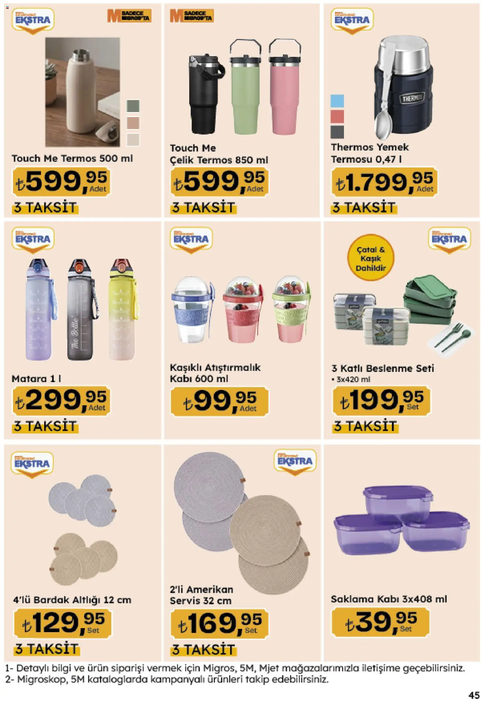 Migros aktüel ürünler kataloğu yayımlandı! Bu hafta 20 Ağustos 2026 - 09 Eylül 2026 günü Migros indirimli ürünleri