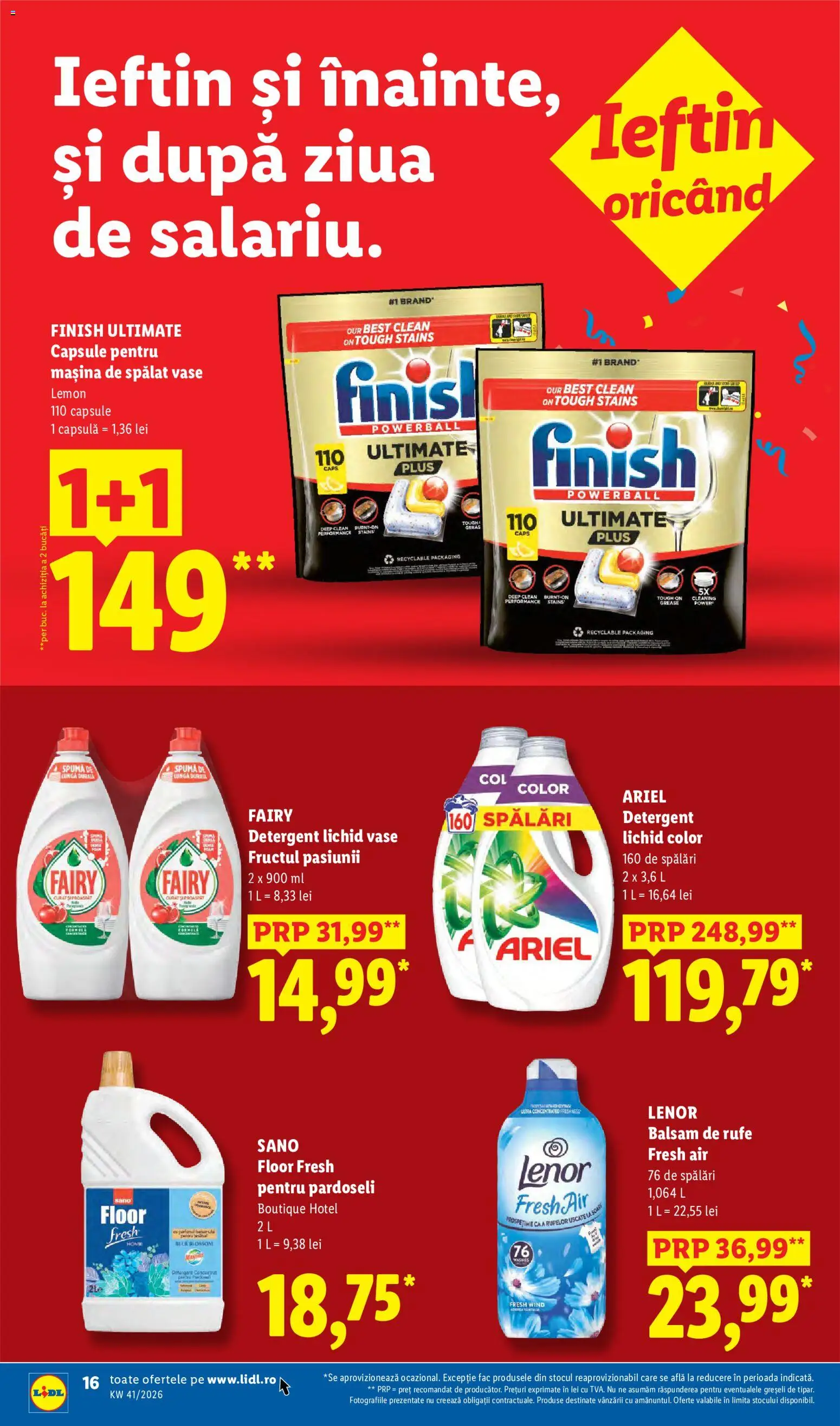 Noul catalog Lidl – valabil de la 05.10.2026 | Pagină: 16