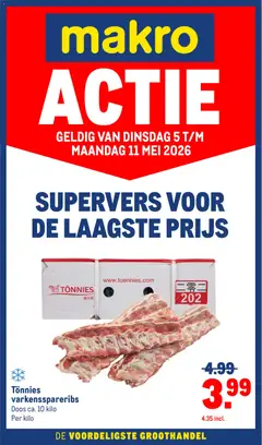 Makro folder - Versdeals - Voorbeeld van een folder van Makro, geldig van 05.05.2026
