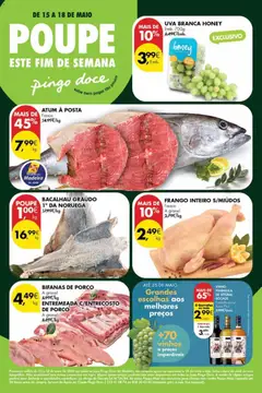 Pré-visualização Pingo Doce Poupe este Fim de Semana Madeira válido de 15.05.2026