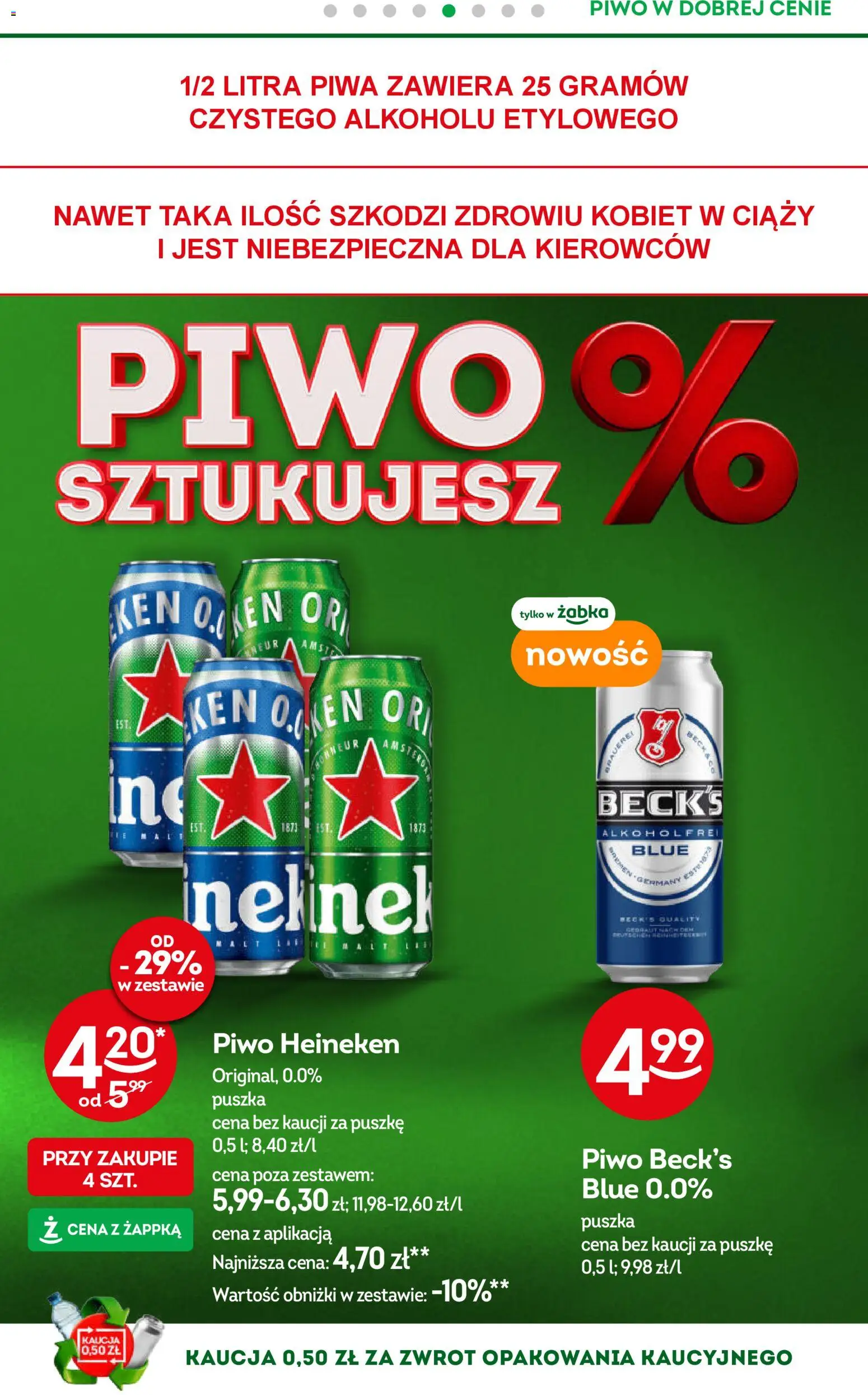 Żabka gazetka od 08.04.2026 | Strona: 43 | Produkty: Piwo, Somersby