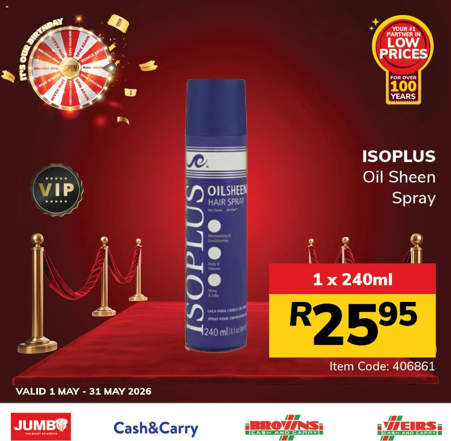 New Jumbo catalogue – valid from 01.05.2026 | Page: 3 | Products: Oil, Hair spray