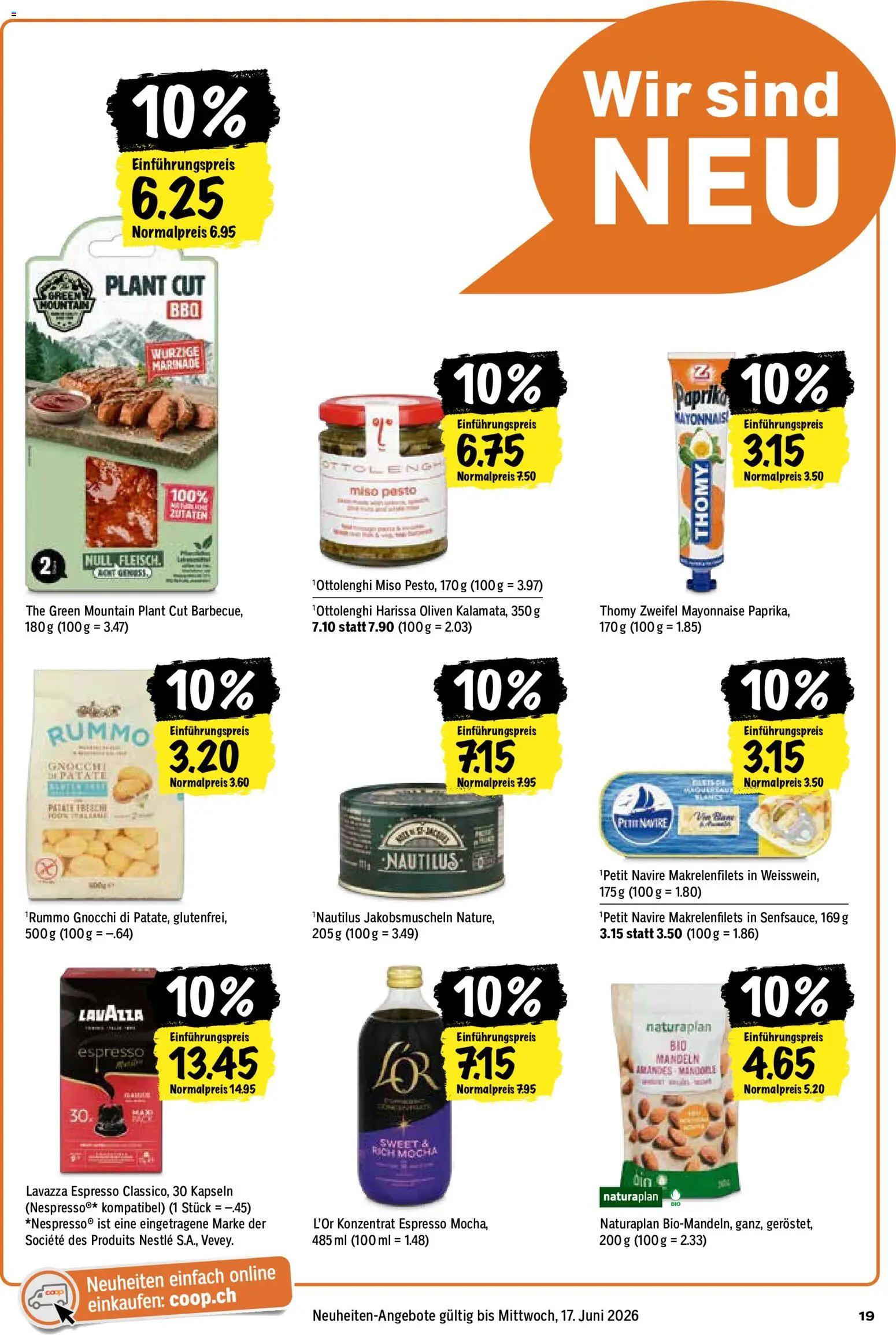 Coop aktionen – gültig ab 04.06.2026 | Seite: 19 | Produkte: Weißwein, Mayonnaise