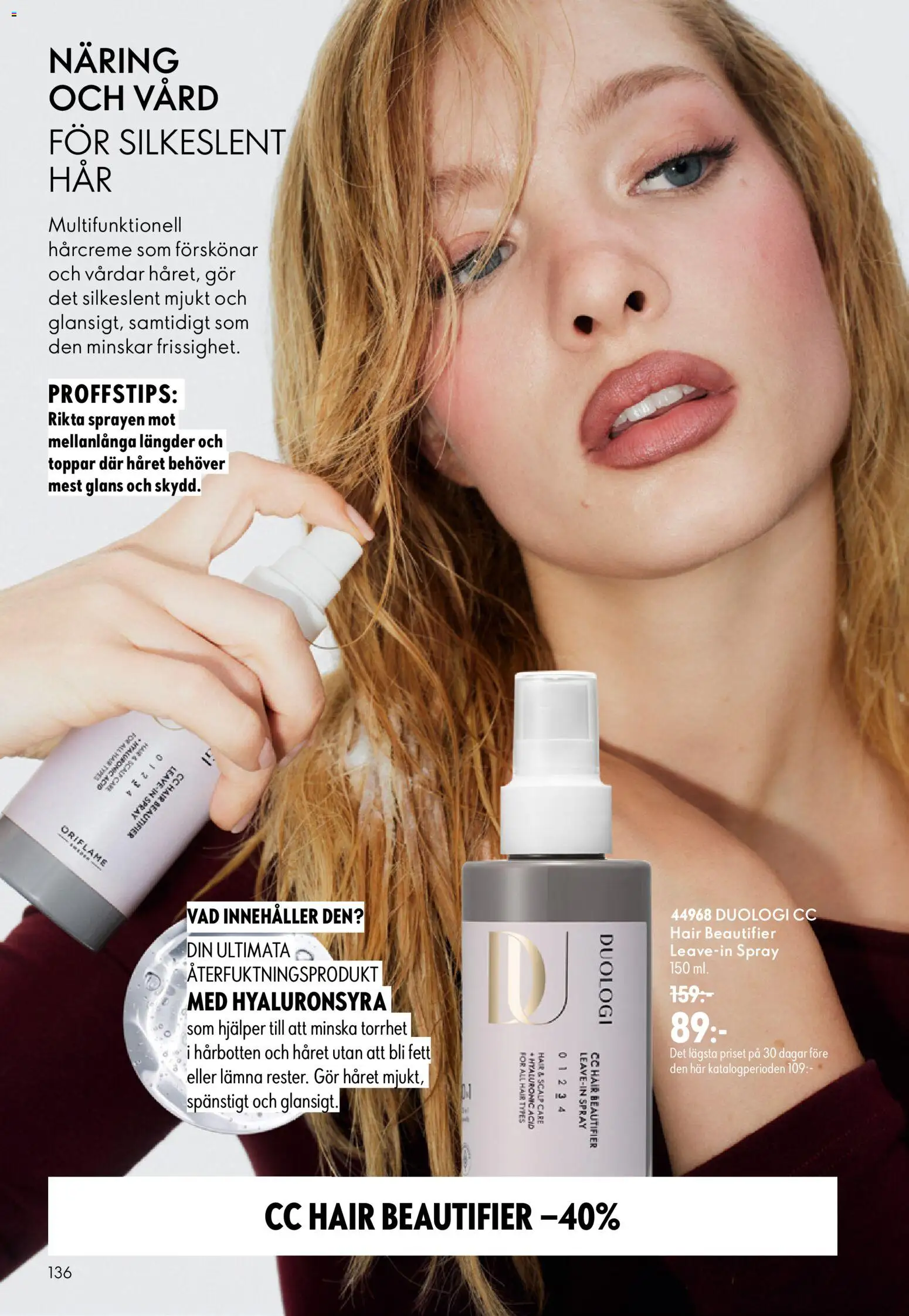 Oriflame reklamblad aktuell från 16/09/2026 | Sida: 136