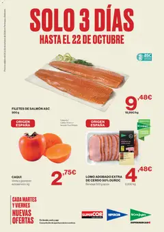 Vista previa Hipercor Solo 3 días válido desde el 20/10/2026
