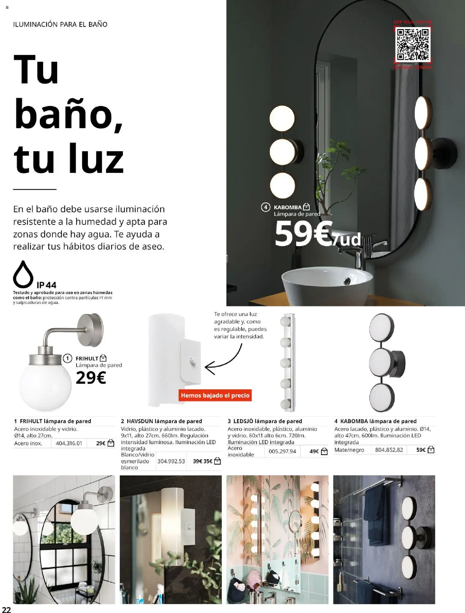 IKEA - Iluminación y hogar inteligente │ válido desde el 29/09/2026 | Página: 22