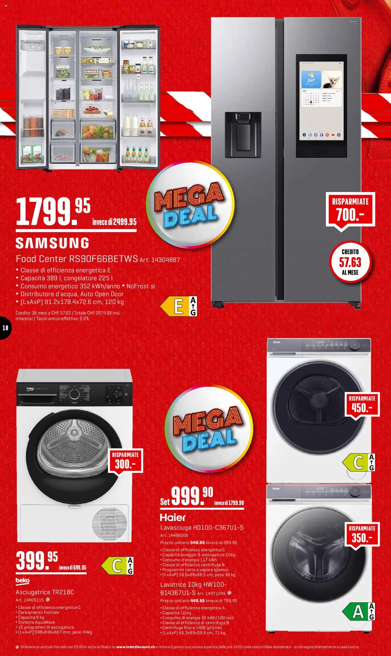 Interdiscount aktionen IT – gültig ab 19.10.2026 | Seite: 18 | Produkte: Samsung