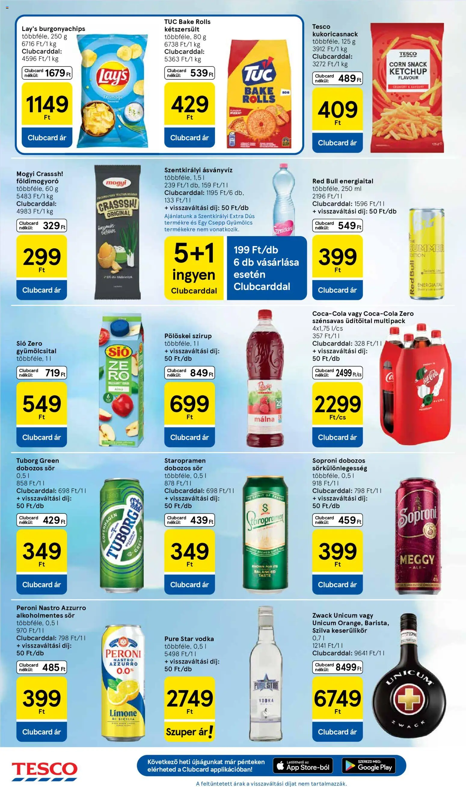 Tesco akciós ujság - amely érvényes a következő dátumtól: 2026.07.02. | Oldal: 6