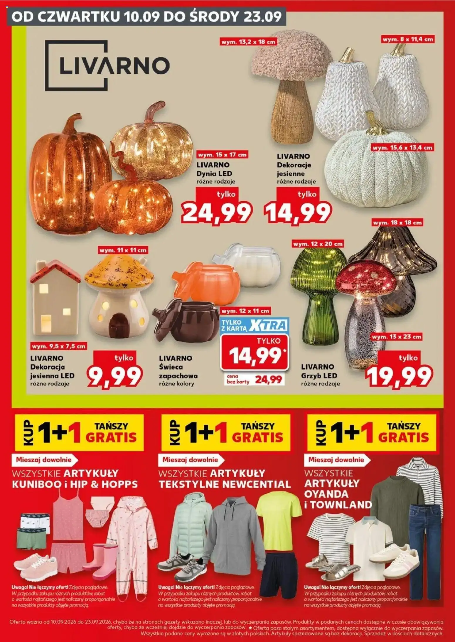 Kaufland gazetka - Złap Okazje od 10.09.2026 - od jutra PDF | Strona: 18 | Produkty: Karta, Dynia, Świeca, Gazety