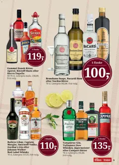 Dagli'Brugsen - Tilbudsavis uge 17-18 gyldig fra 24.04.2026 | Side: 9 | Produkter: Amendoins, Nuggets de frango, Gin, Rom