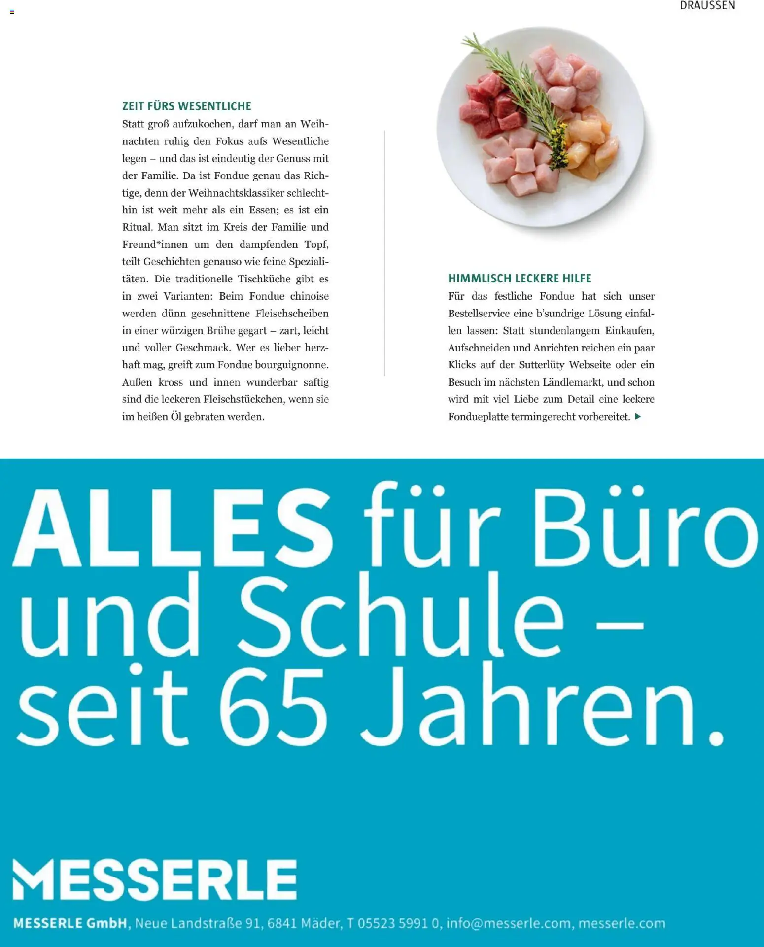 Sutterlüty B’sundrig Magazine gültig ab 17.11.2025 | Seite: 47 | Produkte: Brühe, Öl