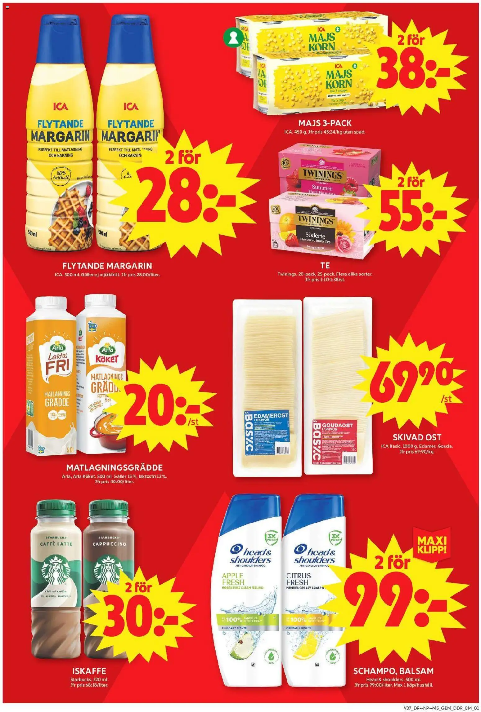 ICA Maxi reklamblad aktuell från 07/09/2026 | Sida: 5 | Produkter: Gem, Balsam, Goudaost, Grädde