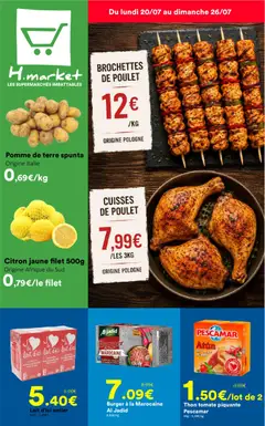 Hmarket - Prévisualisation de Hmarket catalogue valide à partir de 20/07/2026
