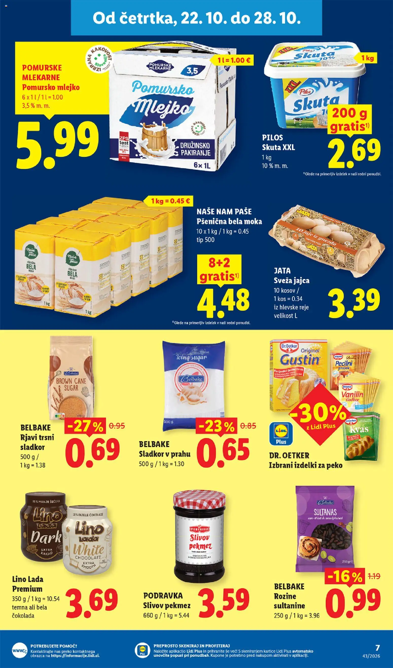 Novi Lidl katalog ponudbe – veljaven od 22.10.2026 | Stran: 7