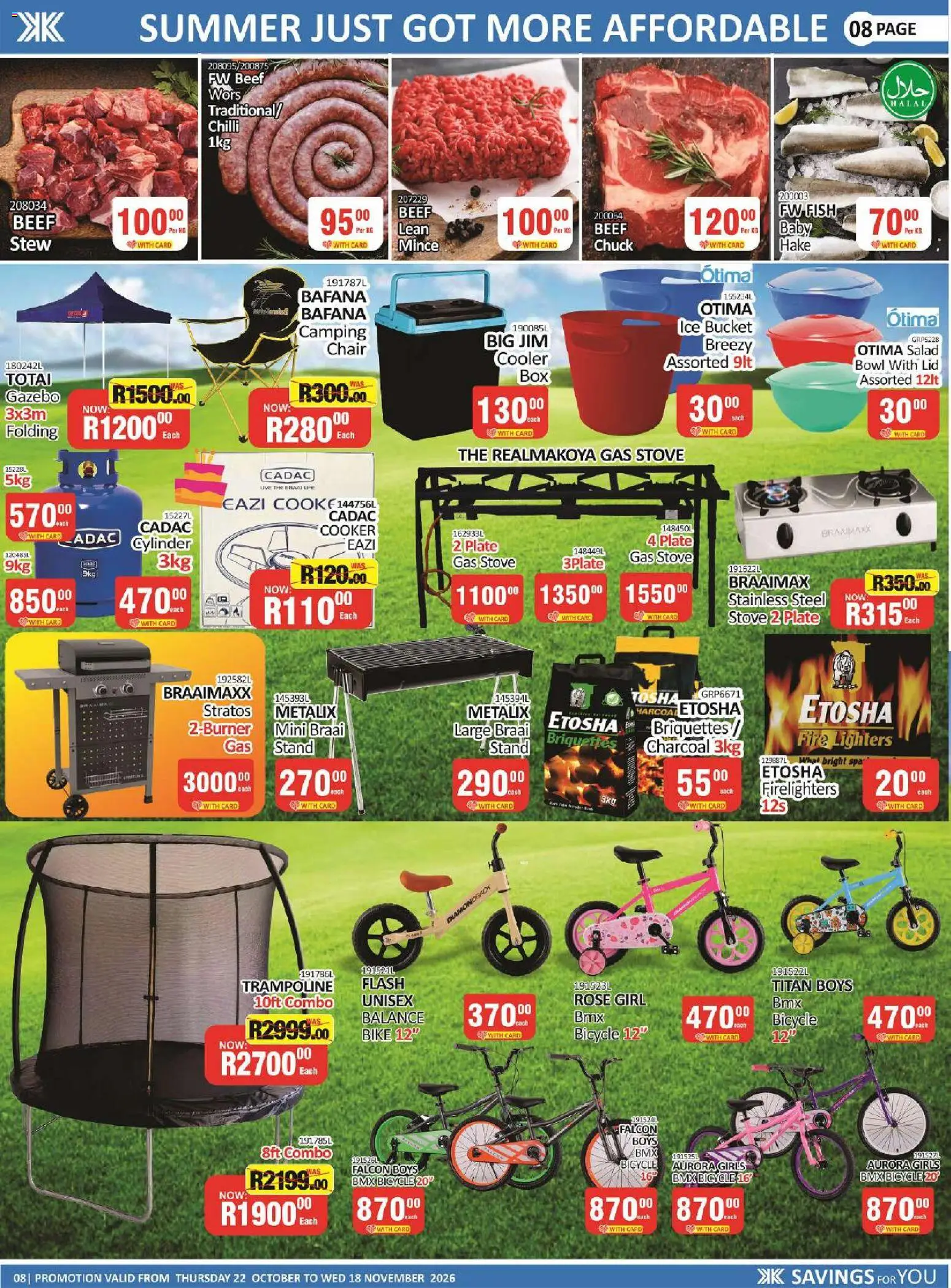 New KIT KAT Cash & Carry catalogue – valid from 22/10/2026 | Page: 8 | Products: Plate, Chair, Fish, Salad
