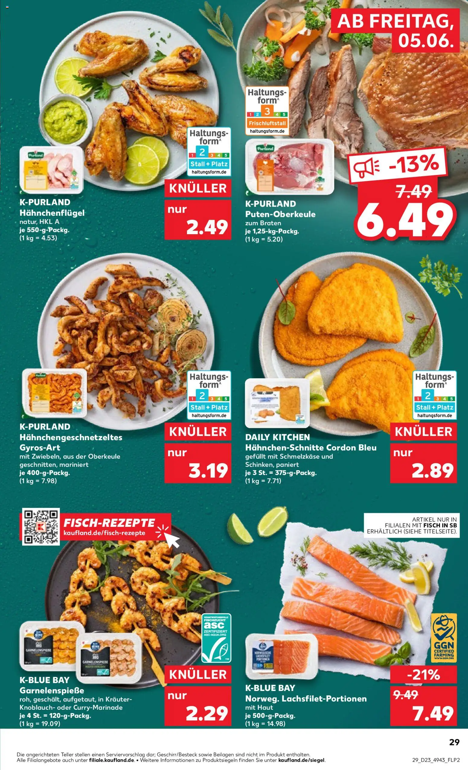 Kaufland Prospekt Köln – gültig ab 04.06.2026 | Seite: 29 | Produkte: Fisch, Knoblauch
