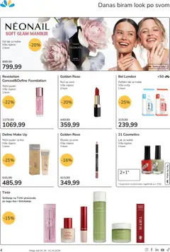 Lilly drogerie katalog - pregled Lilly drogerie kataloga - važi od 01.10.2026 | Strana: 4 | Proizvode: Tečni puder, Lak za nokte, Matcha, Toner