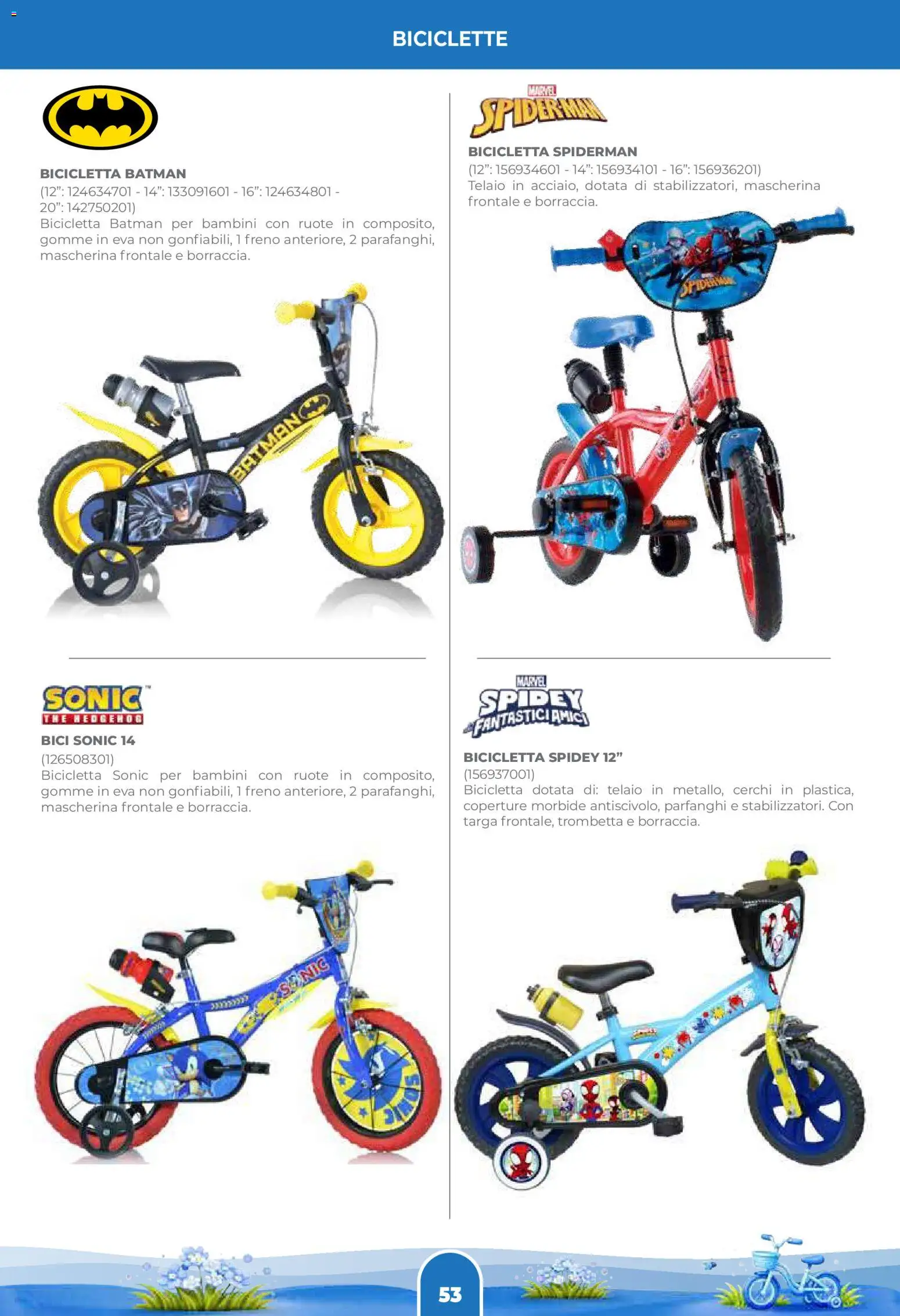 Volantino Toys Center del 02.04.2026 | Pagina: 55 | Prodotti: Bicicletta, The