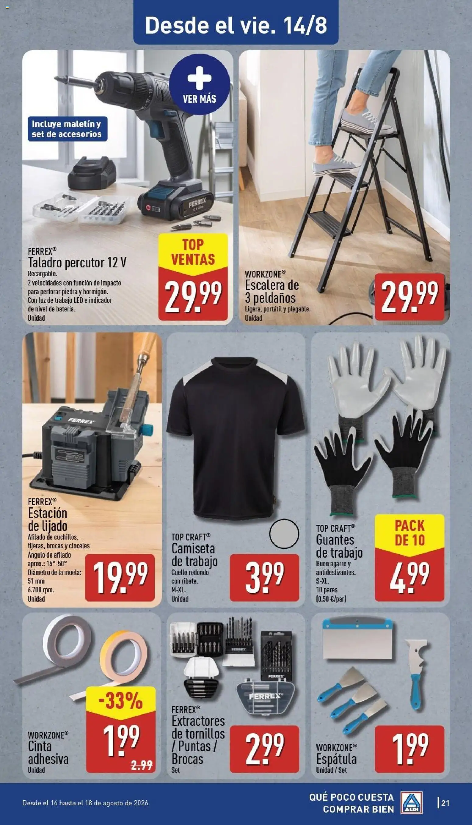 Aldi folleto Península │ válido desde el 10/08/2026 | Página: 21