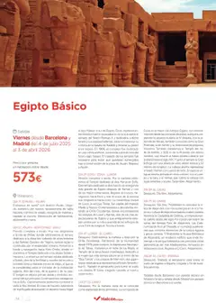 Vista previa Halcón Viajes Egipto válido desde el 01.07.2025 | Página: 34