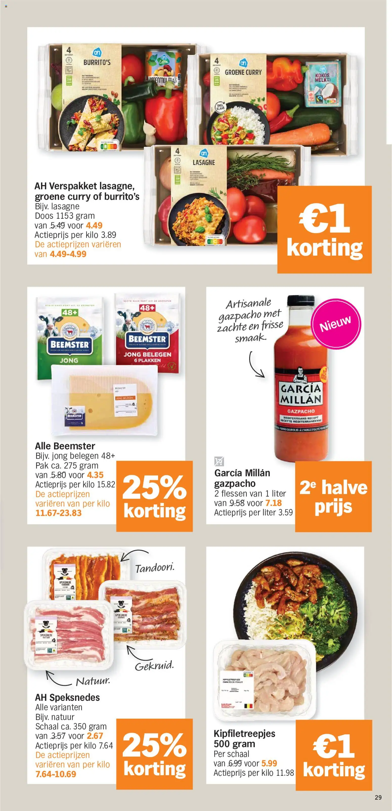 {H1} | Pagina: 29 | Producten: Bacon, Lasagne, Jbl fejhallgató, Schaal