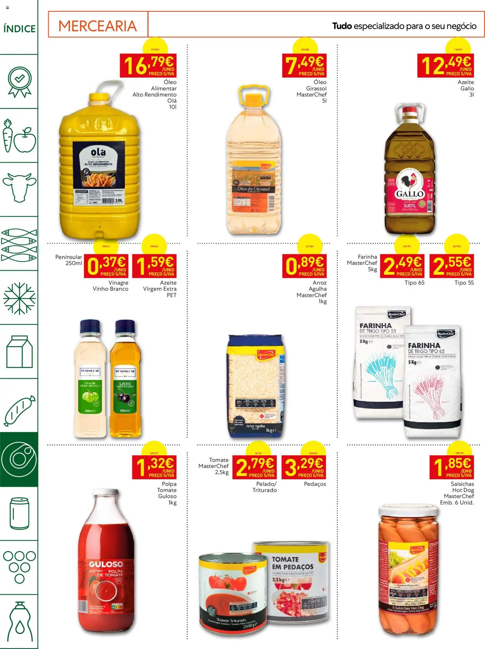 Recheio Horeca │ válido de 01/09/2026 | Página: 14 | Produtos: Azeite, Mercearia, Óleo, Vinho