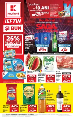 Ofertele Kaufland valabile de la 29.07.2026