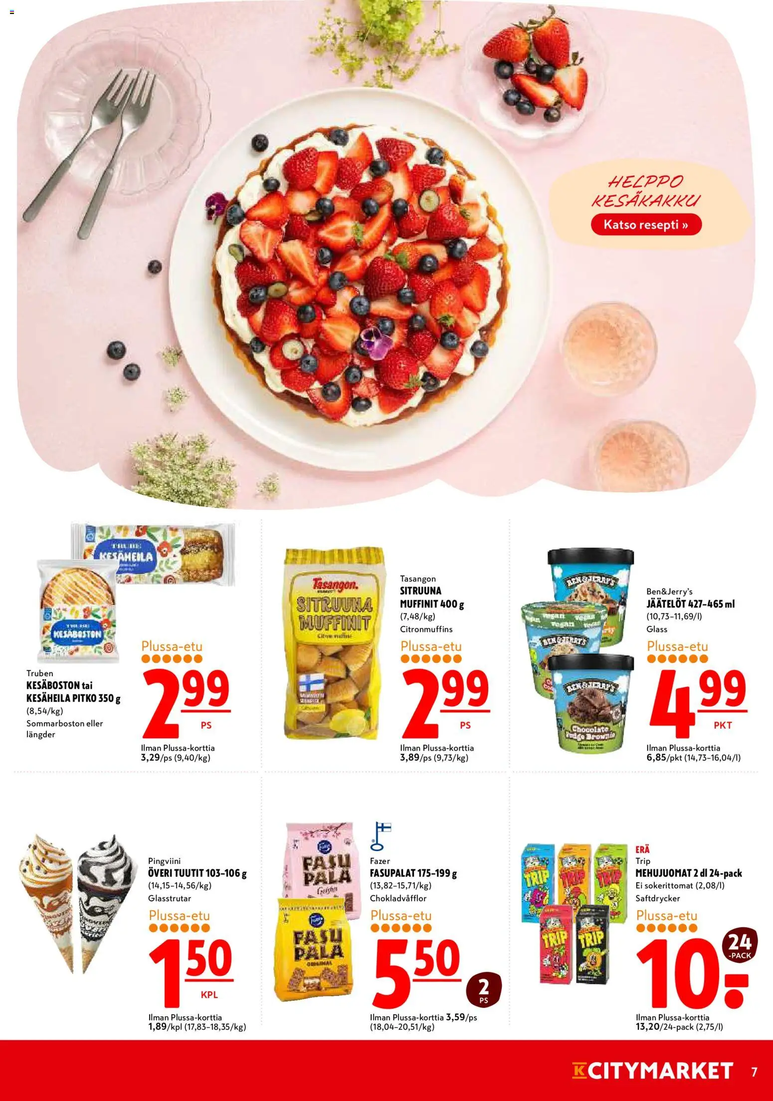 K-Citymarket tarjoukset – voimassa 11.06.2026 alkaen | Sivu: 7