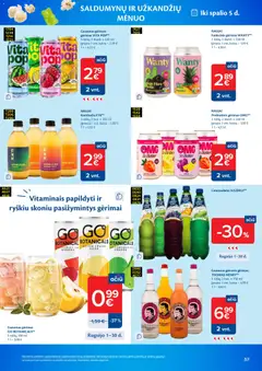 MAXIMA leidinys galioja nuo 2026.09.15 | Puslapis: 37 | Prekių: Gaivusis gėrimas