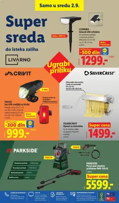 Lidl katalog - pregled Lidl kataloga - važi od 27.08.2026 | Strana: 100