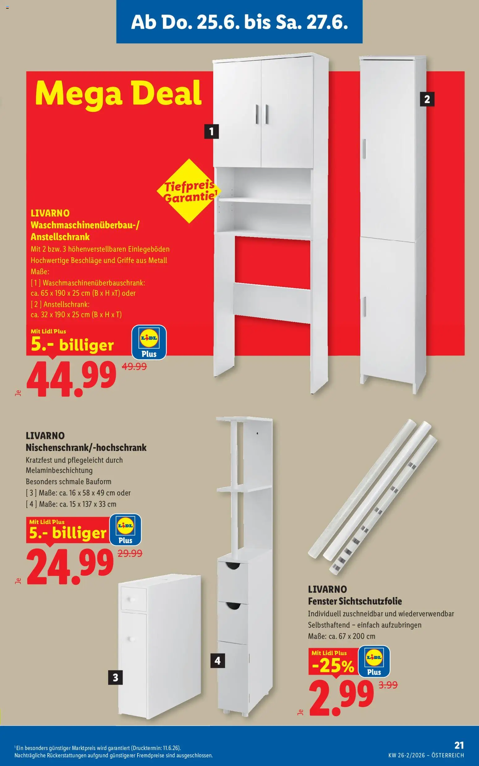 Lidl - Flugblatt gültig ab 25.06.2026 | Seite: 25