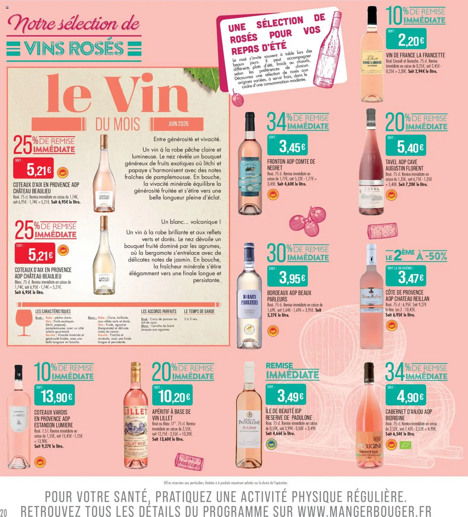 {H1} | Page: 20 | Produits: Pêche, Base, Lait, Cadre