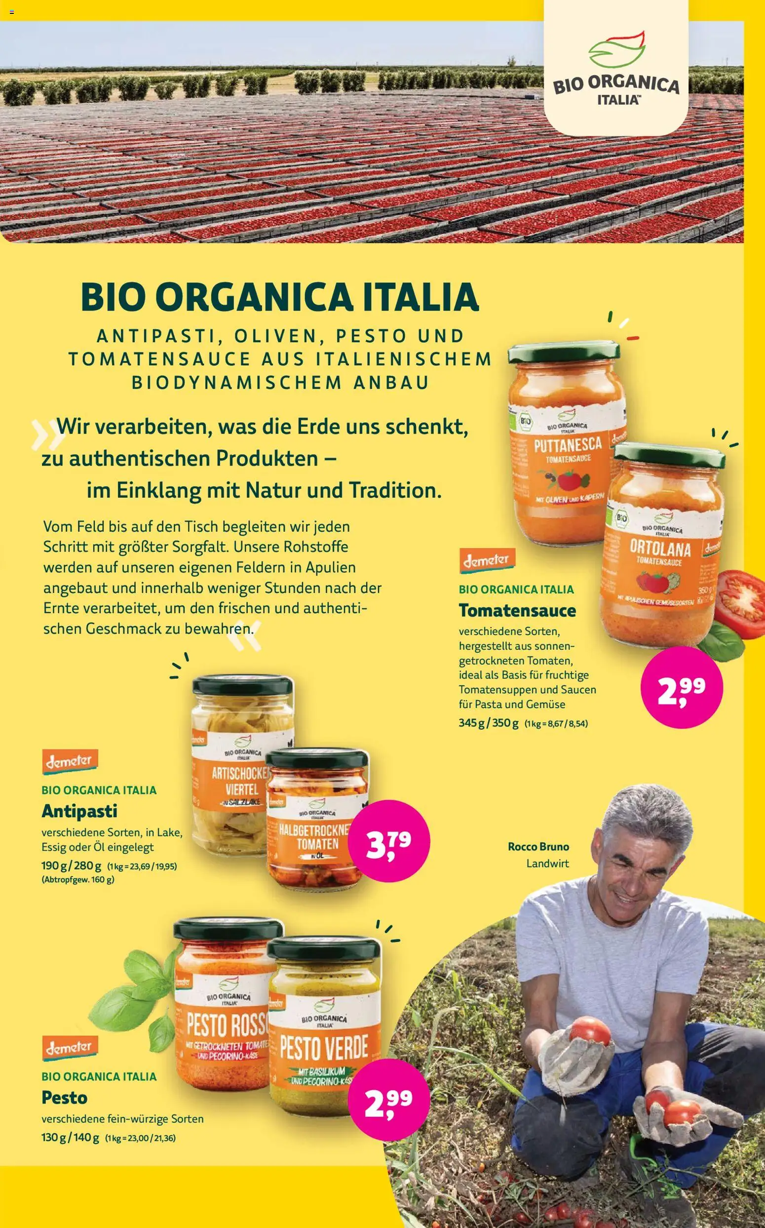BioMarkt Prospekt – gültig ab 03.06.2026 | Seite: 11 | Produkte: Öl, Essig, Tomaten, Gemüse